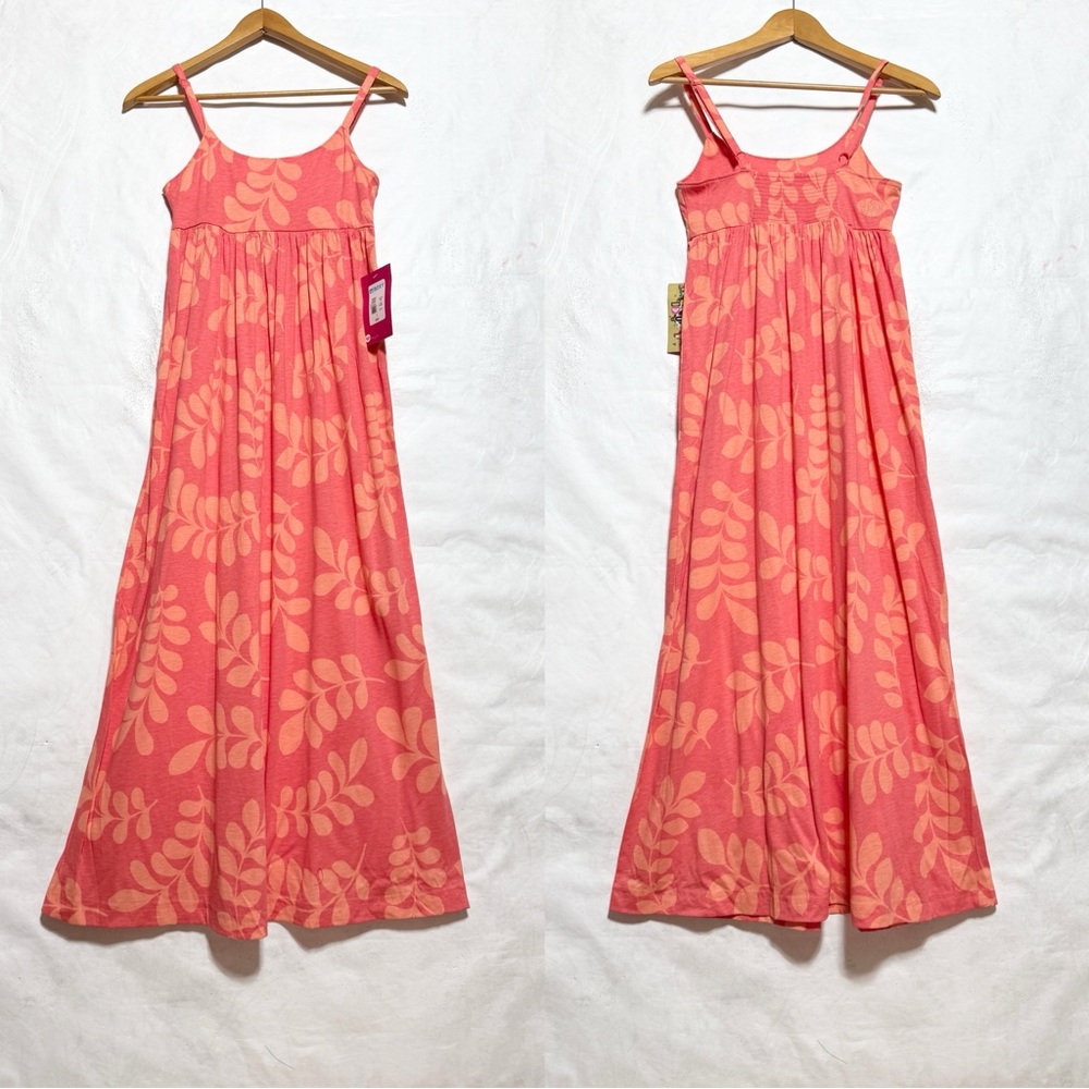 Roxy Coral and Pink Dress Junior Small